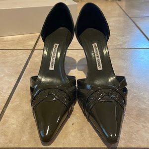 Dark Grey Manolo Blahnik